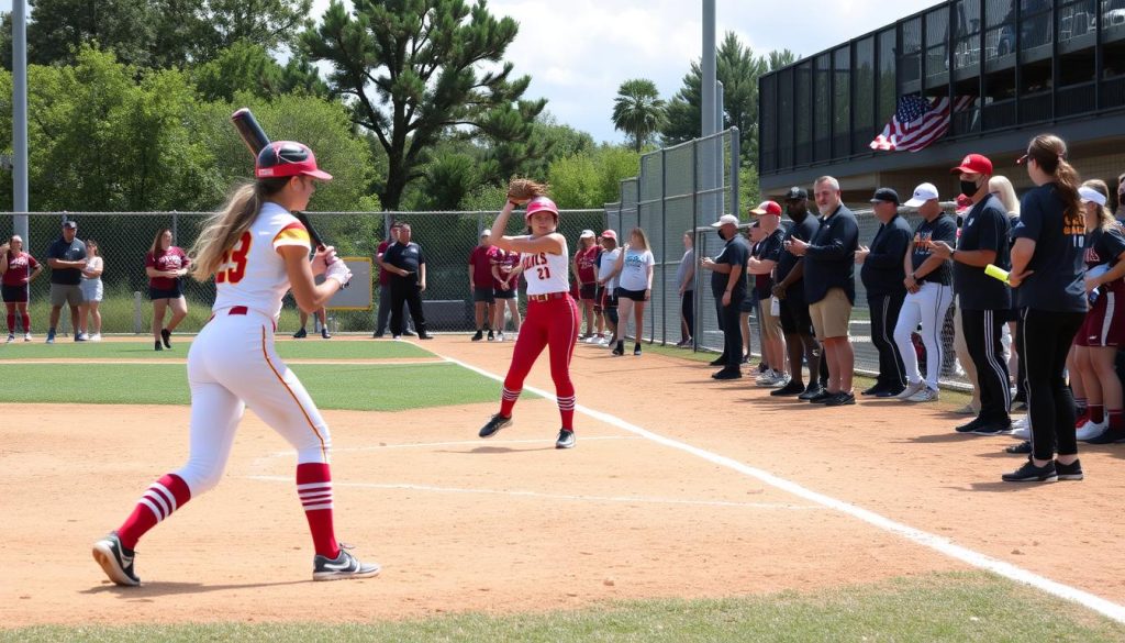 division 1 softball scholarship allotment